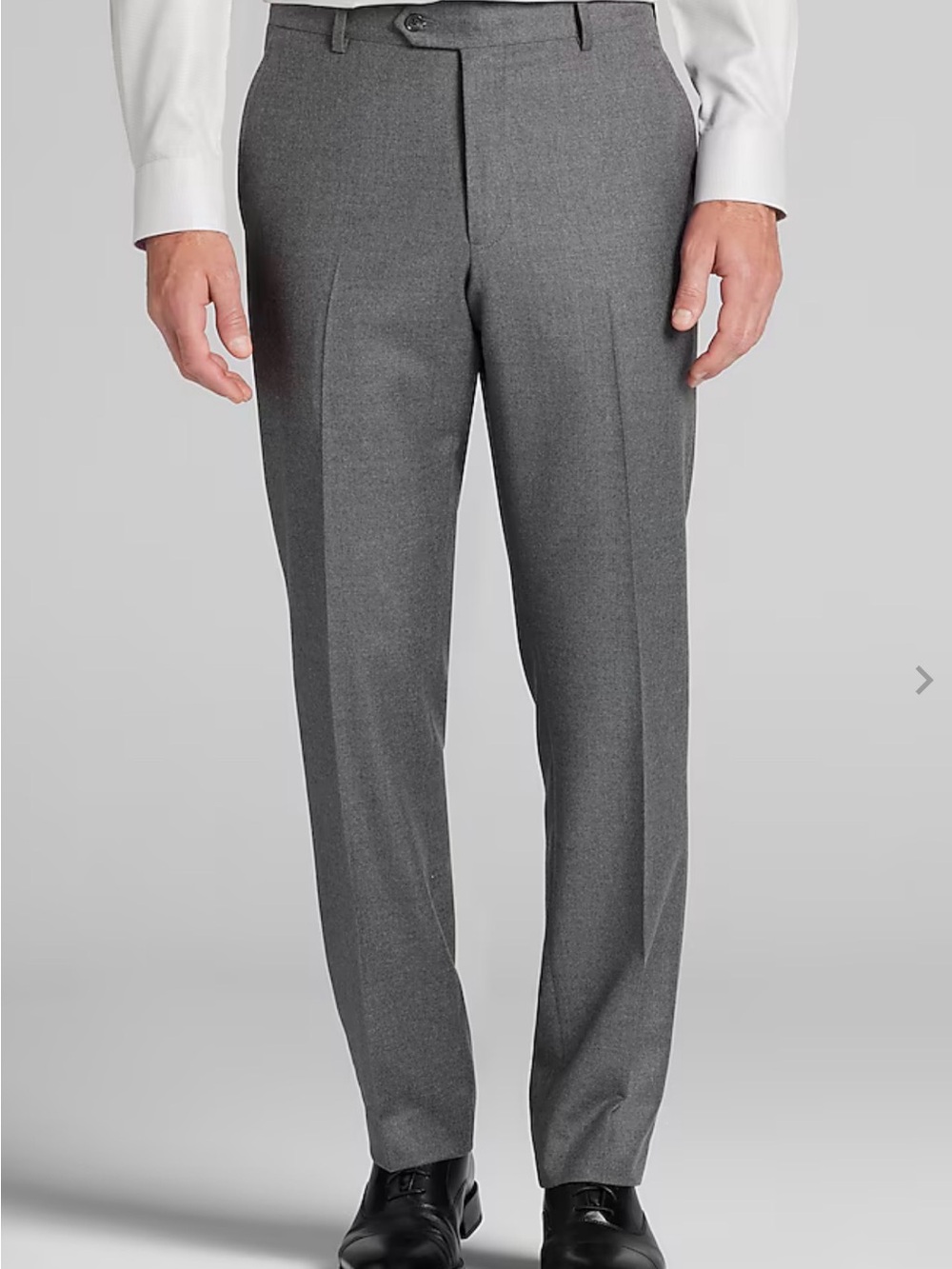 Jos. A. Bank Reserve Light Gray Men's Dress Pants, 48L (unhemmed)